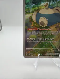 Snorlax Illustration Rare BLACK STAR PROMO card (#SVP051) [NM] HOLO - Image 5