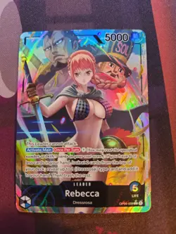 Rebecca (039) (Alternate Art) OP04-039 Kingdoms of Intrigue Foil - Image 1