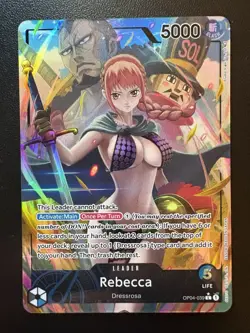 Rebecca (039) (Alternate Art) OP04-039 Kingdoms of Intrigue Foil - Image 1