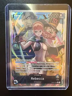 Rebecca (039) (Alternate Art) OP04-039 Kingdoms of Intrigue Foil - Image 3
