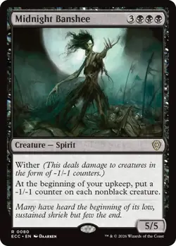Midnight Banshee - 80 - ECC - NM - Image 1