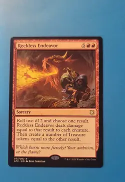 Reckless Endeavor Commander: Adventures in the Forgotten Realms Regular - Image 1