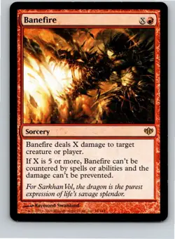 Magic the Gathering Banefire Conflux MTG Free Shipping! - Image 1