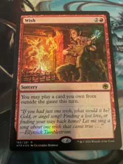 1x Wish AFR Foil MTG Pack Fresh Never Played FREE SHIPPING - Image 1