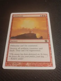Obliterate ~ Eighth Edition [ Excellent ] [ Magic MTG ] - Image 1