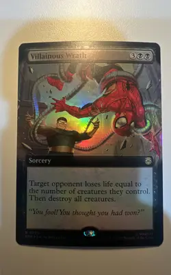 Villainous Wrath (Extended Art) Marvel's Spider-Man Foil - Image 1