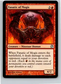 Magic the Gathering Fanatic of Mogis Theros MTG Free Shipping! - Image 1