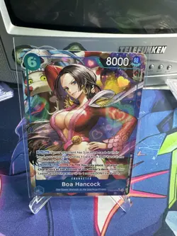 Boa Hancock (Alt Art) EB03-026 SR HOLO/ENGLISH ONE PIECE Heroines Edition TCG - Image 1