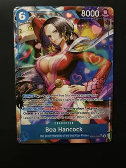One Piece EB03 Heroines Edition Boa Hancock 026 SR Alt Art - Image 1