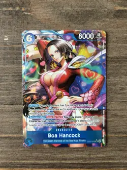Boa Hancock EB03-026 SR Alt Art Heroines Edition ENGLISH One Piece CCG - Image 1