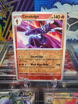 Ceruledge 035/191 Reverse Holo Uncommon Pokemon TCG S&V Surging Sparks - Image 1