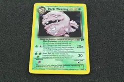 Pokemon Dark Weezing Holo - Team Rocket 14/82 MP - Image 1