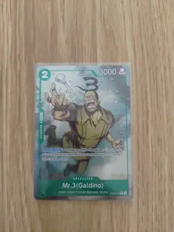 Mr.3 Galdino ST30-014 One Piece C Stard Deck EX Luffy & Ace Alt Art Parallel - Image 1