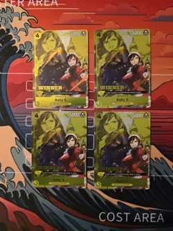 One Piece Baby 5 OP12-112 Winner Pack 4x Playset - Image 1