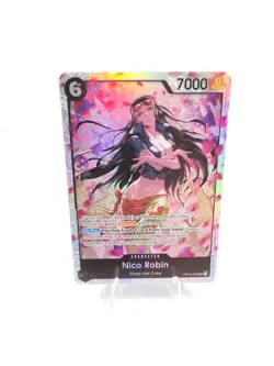 One Piece TCG Nico Robin OP12-087 SR English Near Mint Foil - Image 1