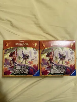 Disney Lorcana Wilds Unknown Illumineer's Trove English NEW - Factory Sealed - Image 1