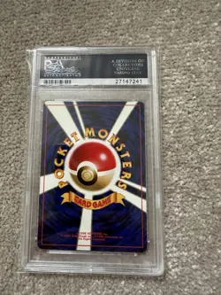 Pokemon PSA 9 Mr. Mime Jungle #122 Holo Unlimited Holo Rare - Japanese - Image 2