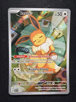 Pokemon TCG Eevee SVP 173 – Prismatic Evolutions – Black Star Promo – NM - Image 2