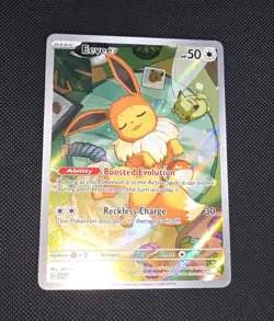Pokemon TCG Eevee - SVP 173 - Black Star Promo - Prismatic Evolutions - NM - Image 1
