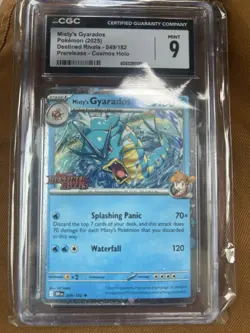 CGC 9 Misty's Gyarados - 049/182 Misc Cards & Products Holo Prerelease EN - Image 1