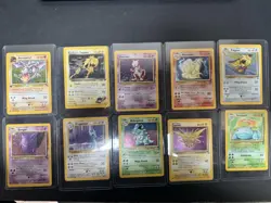 Vintage Pokemon Card Holo Lot - 10 WOTC Cards - Venusaur Gengar Zapdos Mewtwo - Image 1