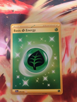 Basic Leaf Energy Gold Card 278/193 Pokemon TCG - Paldea Evolved - Pack Fresh - Image 1