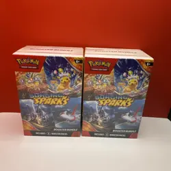 Pokemon x1 Surging Sparks Booster Bundle Box Factory Sealed! 6 Packs! - Image 1