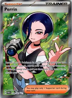 NM | Perrin 209/167 Sv06: Twilight Masquerade Holo IR - Pokemon TCG Fast Ship - Image 1