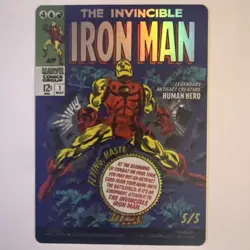 Tony Stark (Borderless) (0392) Marvel Super Heroes Foil - Image 1