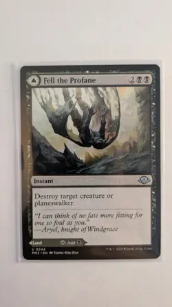 MTG - Fell the Profane - MH3 - 244 - Uncommon - NM - Image 1