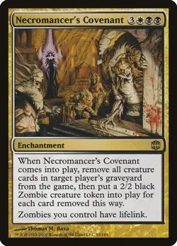 MTG Foil - Necromancer's Covenant - 82 / LP / English - Image 1