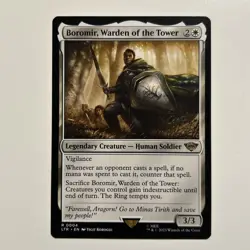 Boromir, Warden of the Tower - Universes Beyond: The Lord of the Rings - MTG - Image 1