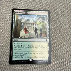 Gathering Place Marvel Super Heroes Foil MTG NM - Image 1