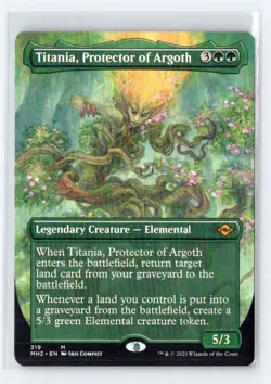 MTG - Titania, Protector of Argoth - Modern Horizons 2 Borderless 319 Non Foil - Image 1
