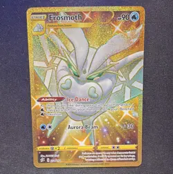 Frosmoth 204/192 Secret Rare Full Art Holo Swsh02 Rebel Clash 2020 EN - Image 1