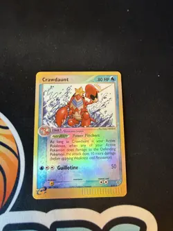 Crawdaunt 3/97 EX Dragon Reverse Holo Rare 2003 Pokemon - Image 1