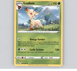 Leafeon 013/189 R Astral Radiance NM Pokemon - Image 1