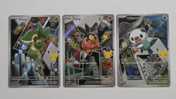 Pokemon First Partner Series 2 Illustration Unova Starters Snivy Tepig Oshawott - Image 1