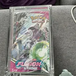 Pokemon TCG Fusion Strike Booster Box In Acrylic Case - Image 4