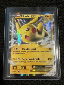 Pikachu EX XY174 XY Promos Holo Promo English 2016 HP 130 Basic - Image 1