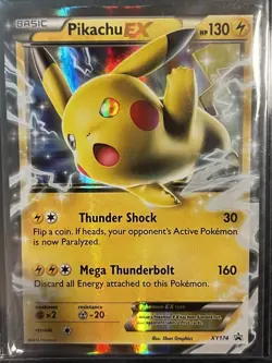 Pikachu EX XY174 XY Promos Holo Promo English 2016 HP 130 Basic - Image 2
