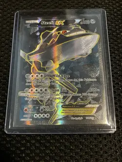 Pokemon Steelix EX (Full Art) 108/114 XY Steam Siege Holo Ultra Rare ENG 2016 - Image 2