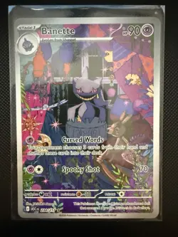 Banette 234/217 Illustration Rare Pokemon Mega Evolution - Ascended Heroes - Image 1