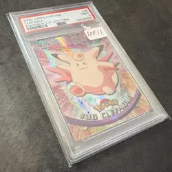 *POP 11* Topps 2000 Chrome Pokemon Clefable #36 Spectra Pokemon T.V. PSA 9 - Image 4