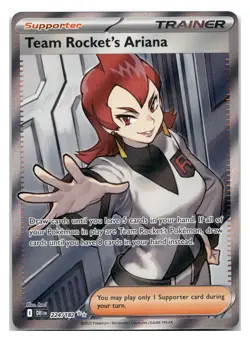 Team Rocket's Ariana [DRI - 224/182] Holofoil Pokemon NM - Image 1