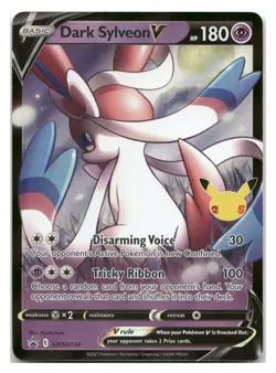 Dark Sylveon V [SWSD - SWSH134] Holofoil Pokemon NM - Image 1