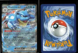 Blastoise ex 30/142 Double Rare Stellar Crown Pokemon Holo Near Mint - Image 3
