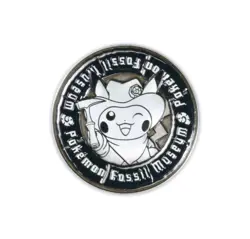 Pokemon Fossil Museum Commemorative Coin: Excavator Pikachu & Tyrantrum - Image 4
