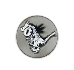 Pokemon Fossil Museum Commemorative Coin: Excavator Pikachu & Tyrantrum - Image 5