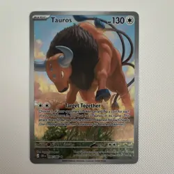 Pokemon TCG Tauros 096/086 Chaos Rising Illustration Rare Holo EN - Image 1